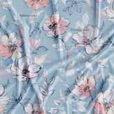 Floral Wholesale Digital Printed Fabric for Dress & Cloth